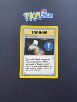 Pokemon TCG Heal Powder Neo Destiny 104/105 Regular LP. - Image 1