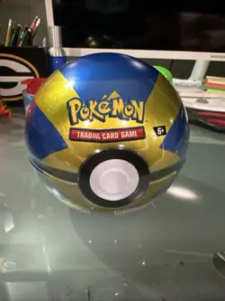 FACTORY SEALED Pokemon TCG Quick Ball Pokeball Tin E22 New - Image 1