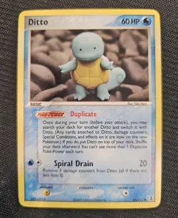 Pokemon Squirtle Ditto Card Delta Species 64/113 - Image 1