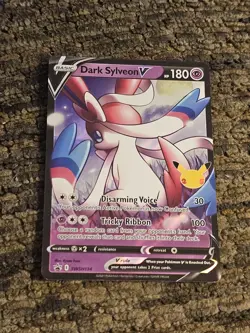Dark Sylveon V SWSH134 Pokemon Sword And Shield Promo Pack Fresh - Image 1