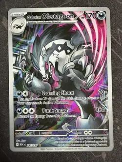 Pokemon TCG- Ascended Heroes - (ASC EN) - Galarian Obstagoon 245/217- Ships Now! - Image 1