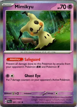 Mimikyu 97/193 2023 SV Paldea Evolved Holo Rare - Image 1