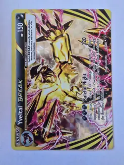 Yveltal BREAK 66/114 Rare BREAK Steam Siege Pokemon NM - Image 1