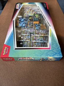 Pokemon TCG Prismatic Evolutions Lucario Ex & Tyranitar Ex Premium Collection - Image 5