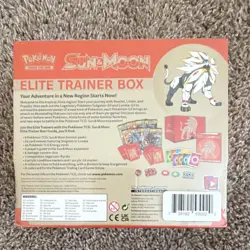 Pokemon TCG Sun & Moon Elite Trainer Box ETB Solgaleo Sealed - Image 2