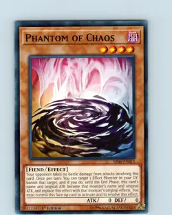 Yu-Gi-Oh TCG Phantom Of Chaos SR06-EN015 1st Edition Regular Common Card NM - Image 1
