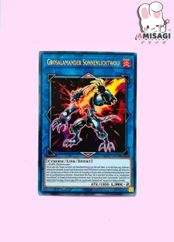 Yu-Gi-Oh! - Karte Grosalamander Sonnenlichtwolf BLAR-DE089 Ultra Rare TCG - Image 1