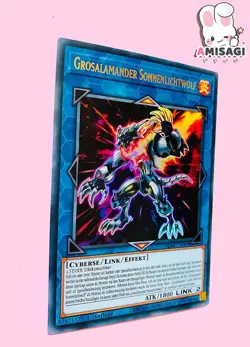 Yu-Gi-Oh! - Karte Grosalamander Sonnenlichtwolf BLAR-DE089 Ultra Rare TCG - Image 2
