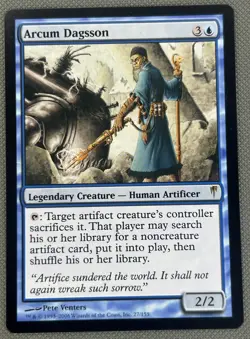 MTG Arcum Dagsson (NM) from Coldsnap : Magic the Gathering - Image 1