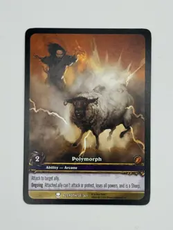 World of Warcraft TCG Azeroth 58/361 Extended Art Polymorph - Image 1