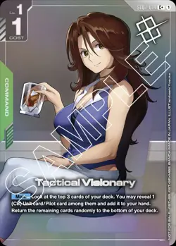 Tactical Visionary Winner Foil - ST07-014 C+ - Gundam TCG Card Game - Image 1