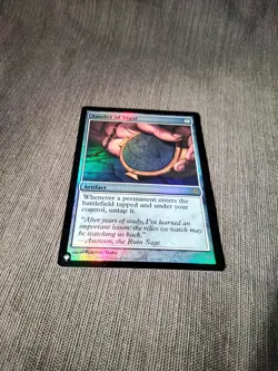 Amulet of Vigor Foil Magic Card Worldwake Artifact LP Condition MTG # 121/145 - Image 1