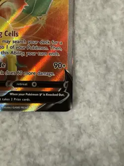 Pokemon TCG Leafeon V Full Art Holo 166/203 SWSH07 Evolving Skies Ultra Rare NM - Image 3