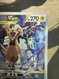 Zeraora VSTAR GG43/GG70 Crown Zenith: Galarian Gallery Holo Pokemon TCG - Image 3