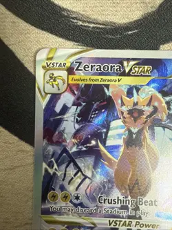 Zeraora VSTAR GG43/GG70 Crown Zenith: Galarian Gallery Holo Pokemon TCG - Image 4