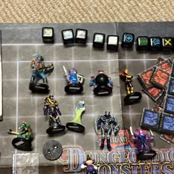 Yu-Gi-Oh! Dungeon Dice Monsters Set 10 Figures Cards 11 Dice Playmat 2 abacus - Image 5