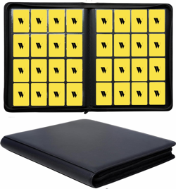 16 Pocket Card Binder, 1000+ Premium Zip Trading Card Binder, Double Sided Pocke - Image 1