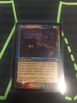 MTG Magic The Gathering Oversold Cemetery Foil DMR Rare Retro Frame Black - Image 1