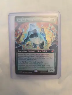 Hei Bai Forest Guardian Magic The Gathering Foil TLE 205 English extended art - Image 1