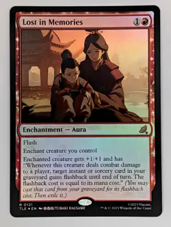 (Foil) Lost in Memories (121) Avatar: The Last Airbender: Eternal-Legal Mtg NM - Image 1