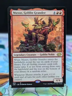 MTG Jumpstart 2022- Muxus, Goblin Grandee Regular 575 - Image 1