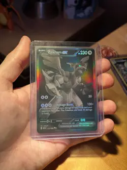 Pokemon Zekrom Ex Full Art Holo 172/086 Sv: Black Bolt EX 230 HP Rare TCG Card - Image 1