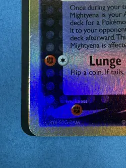 Mightyena #37/95 - Pokemon TCG - EX Team Magma vs. Team Aqua - Rev Holo - NM NP - Image 5