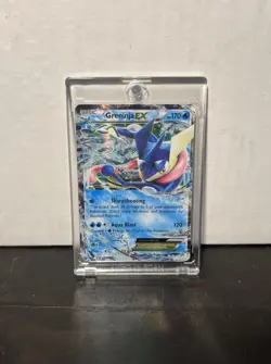 Pokemon TCG XY Black Star Promo Greninja EX XY20 MP-HP - Image 1