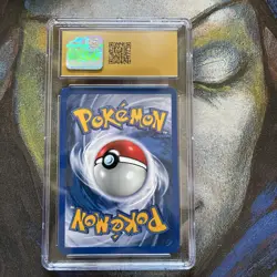 CGC 10 Pristine Brock's Rhyhorn No. 111 Gym Heroes English Pokemon Card - Image 2