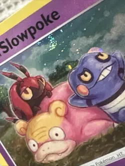 Galarian Slowpoke SWSH126 Swirl Pokemon Black Star Promo - Image 4