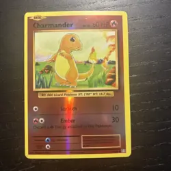Pokemon Charmander TCG Reverse Holo Card 9/108 Evolutions 2016 - Image 1