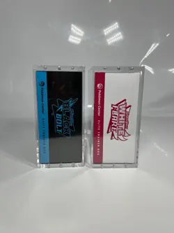 Black Bolt and White Flare Pokemon Center ETB Elite Trainer Box Set of 2 + CASES - Image 5