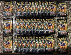 POKEMON 36 CROWN ZENITH FACTORY SEALED BOOSTER PACKS = BOOSTER BOX - Image 1