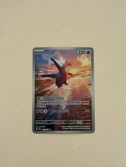 Pokemon TCG Surging Sparks Latios IR 203/191 Illustration Rare Holo BEAUTIFUL! - Image 1