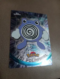 Poliwhirl #61 Pokemon Topps Chrome Holo Foil Vintage - Image 1