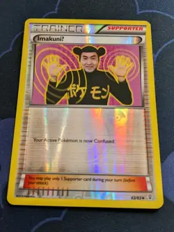 ImakuniU 63/83 Pokemon Card TCG Reverse Holo Trading Card Game Generations NM - Image 2