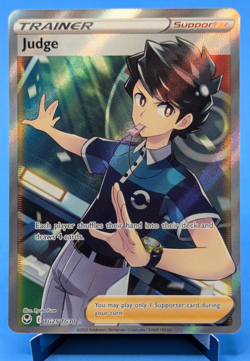 Judge TG25/TG30 Pokemon TCG 2022 Ultra Rare Silver Tempest Trainer Gallery NM - Image 1