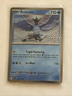 ❄ Articuno | 032/159 | Stamped-Sealed | JTG | Holiday Calendar | Pokemon TCG ❄ - Image 1