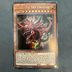 Yugioh Slifer The Sky Dragon Ultra Pharaoh's Rare KICO-EN063 1st Edition M/NM - Image 3