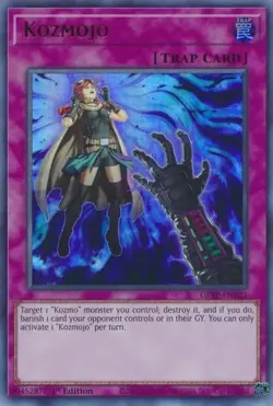 Yu-Gi-Oh! TCG Kozmojo Ghosts From the Past GFTP-EN123 1st Edition Ultra Rare - Image 1