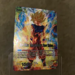 Dragonball Super Leader Card Son Goku the Legendary Super Saiyan TB3-034 UC Foil - Image 1