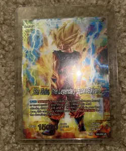 Dragonball Super Leader Card Son Goku the Legendary Super Saiyan TB3-034 UC Foil - Image 4