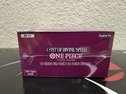 One Piece TCG: A Fist of Divine Speed Booster Box (English) OP11 Factory Sealed - Image 4