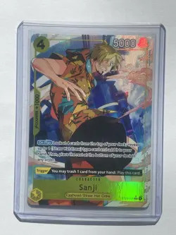 One Piece Sanji ST29-004 (ALT ART) SR Egghead Starter Deck English - Image 1