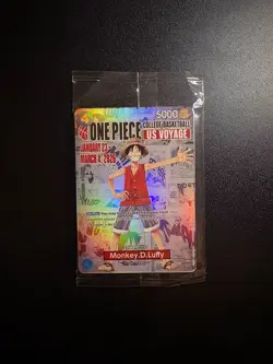 Monkey.D.Luffy (055) (College Basketball US Voyage) P-055 One Piece Promotion... - Image 2
