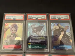 Sequential PSA 10 One Piece TCG Set of 6 2023 Online Regional Finalist Promo lot - Image 3