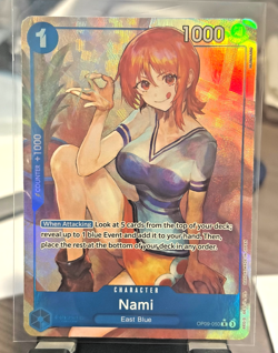ONE PIECE - NAMI - OP09-050 - (ALT ART) R - ENG - EMPERORS IN THE NEW WORLD - Image 1