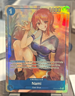 ONE PIECE - NAMI - OP09-050 - (ALT ART) R - ENG - EMPERORS IN THE NEW WORLD - Image 2