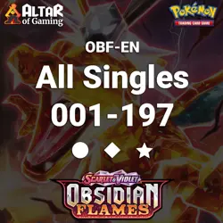 Pokemon TCG: Scarlet & Violet - Obsidian Flames - Card Singles (OBF EN) [Mint] - Image 1