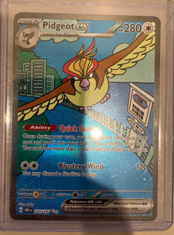 Pidgeot ex 225/197 Obsidian Flames Special Illustration Rare Pokemon Card - NM⭐⭐ - Image 1